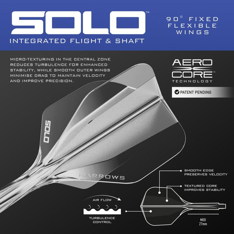 Harrows Geo Parallel 90% Quick Points Steeldarts 23/24/25 Gramm Steeldarts