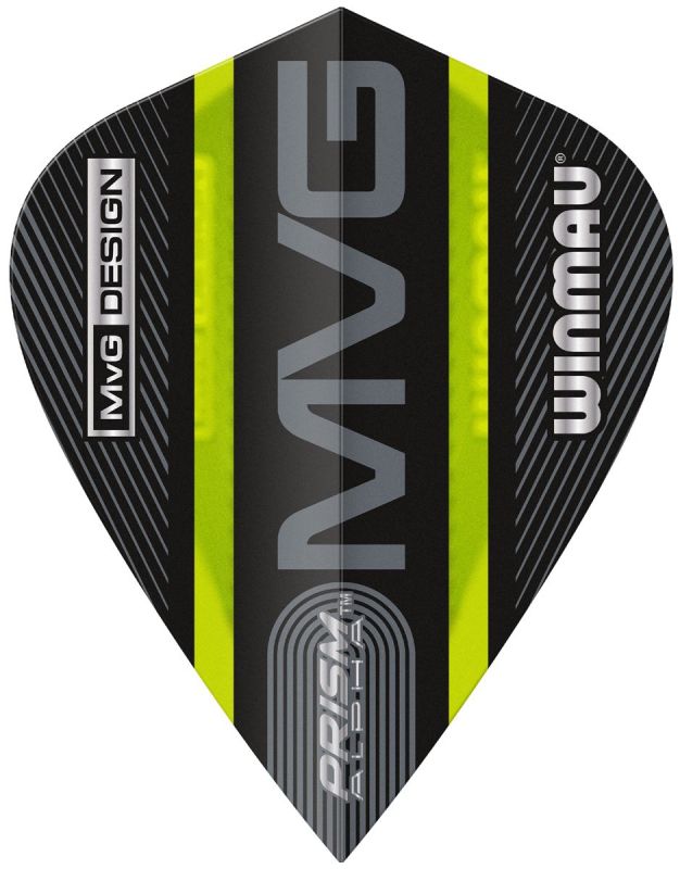 Winmau Prism Alpha Extra Thick MvG Michael van Gerwen 2024 Dart Flight Kite Flights