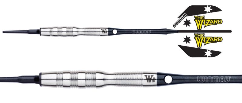 Softdart Winmau "SIMON WHITLOCK SILVER " 18gr Softdarts