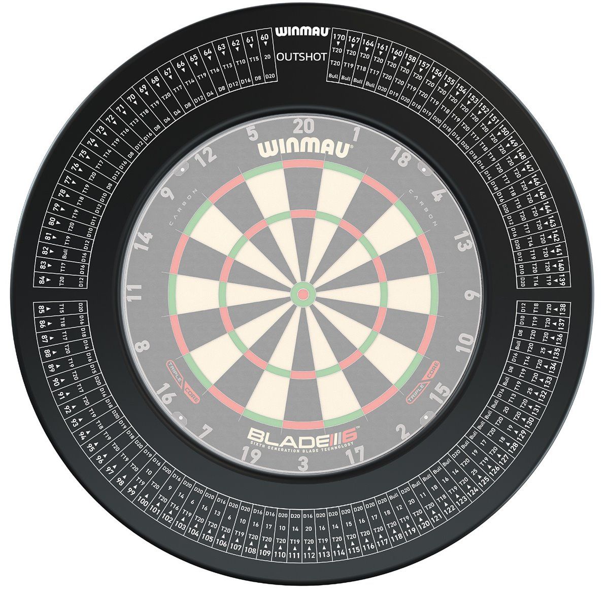 1 tlg. Winmau Dart Catchring Dart Surround Outshot Auffangring