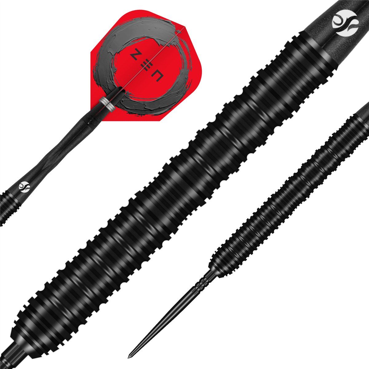 Shot! Zen Straight TP 90% Steeldart 23/24/25 Gramm Steeldarts