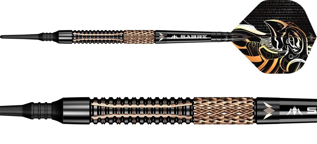 Mission Horus Black & Bronze Electro Plated 97,5 % Softdarts 19 Gramm Softdarts