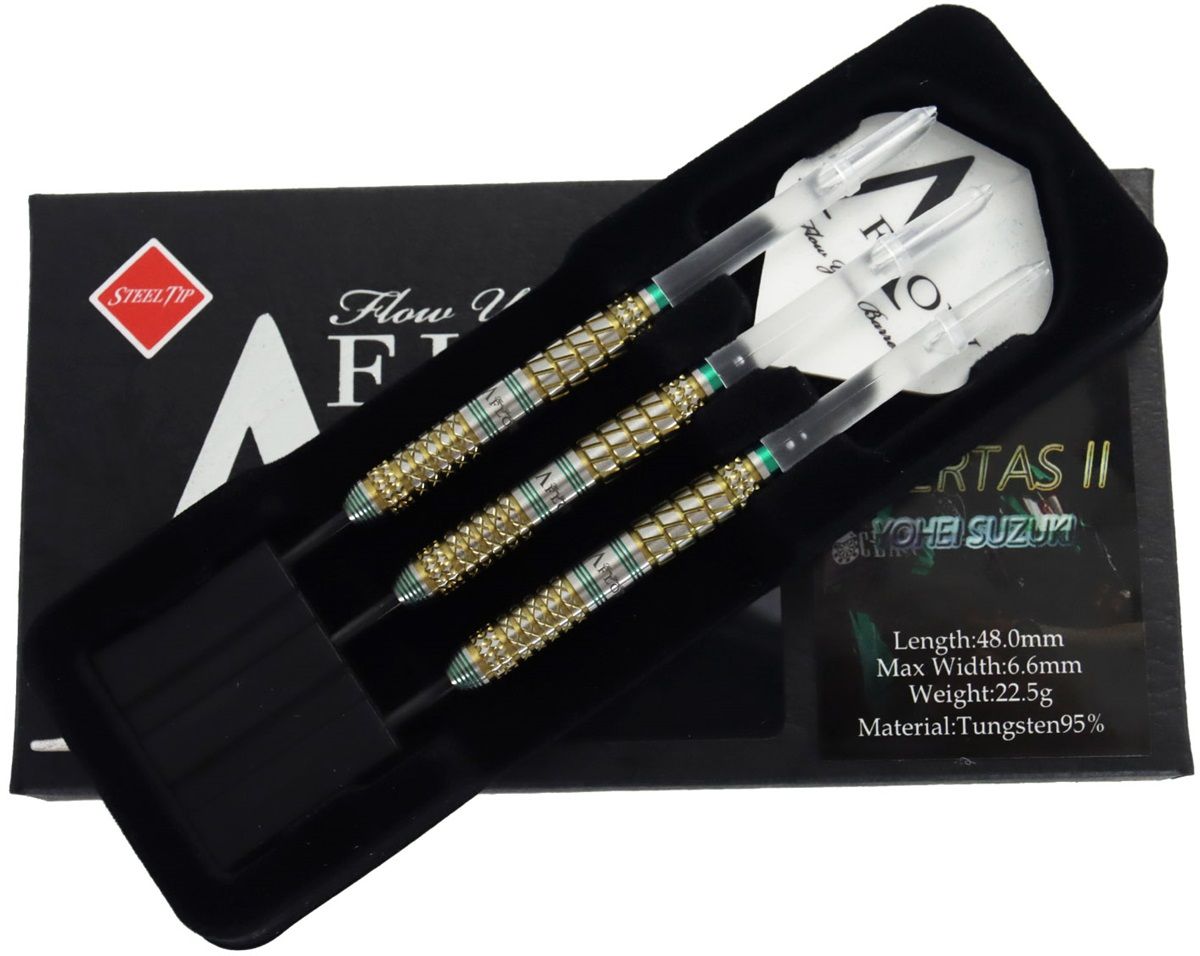 Dynasty Black Line Libertas 2 Yohei Suzuki 95% Steeldart 22,5 Gramm Steeldarts