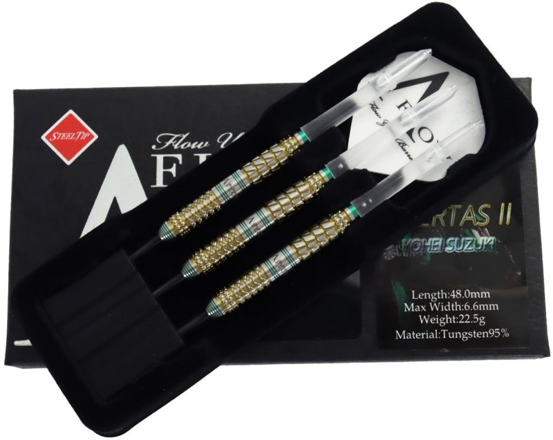 Dynasty Black Line Libertas 2 Yohei Suzuki 95% Steeldart 22,5 Gramm Steeldarts