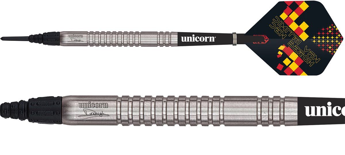 Unicorn Maestro Dimitri Van den Bergh 90% Tungsten Soft Dart Pfeile 18 Gramm Softdarts