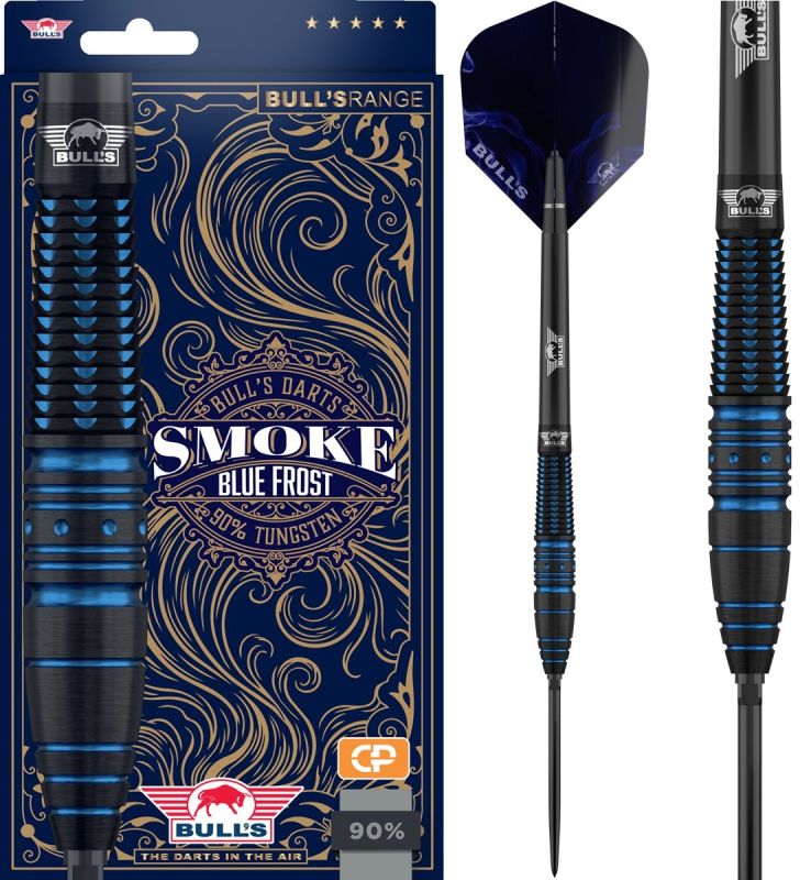 Bull´s Smoke Blue Frost CP 90% Steeldarts 22/24 Gramm Steeldarts