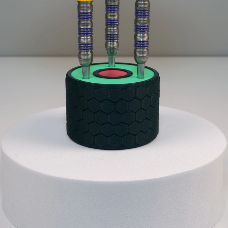 NYT Studio Darthalter Bullseye für 1 Steeldart Set Aufbewahrung