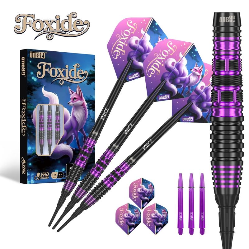 ONE80 Foxide F2 90% Softdarts 18/20 Gramm Softdarts