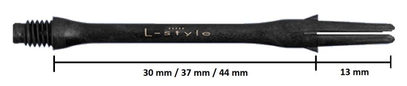 L-Style L-Shaft Locked Slim Carbon Dart Shafts Shafts