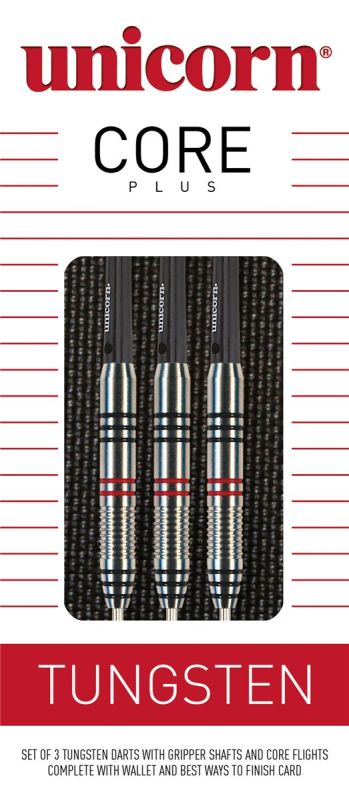 Unicorn Core Plus Tungsten Steel 21g Steeldarts