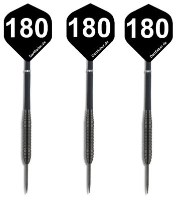 Starter-Set Dart-Board Gladiator III one80 Steel-Darts +Zubehör Bristle Board