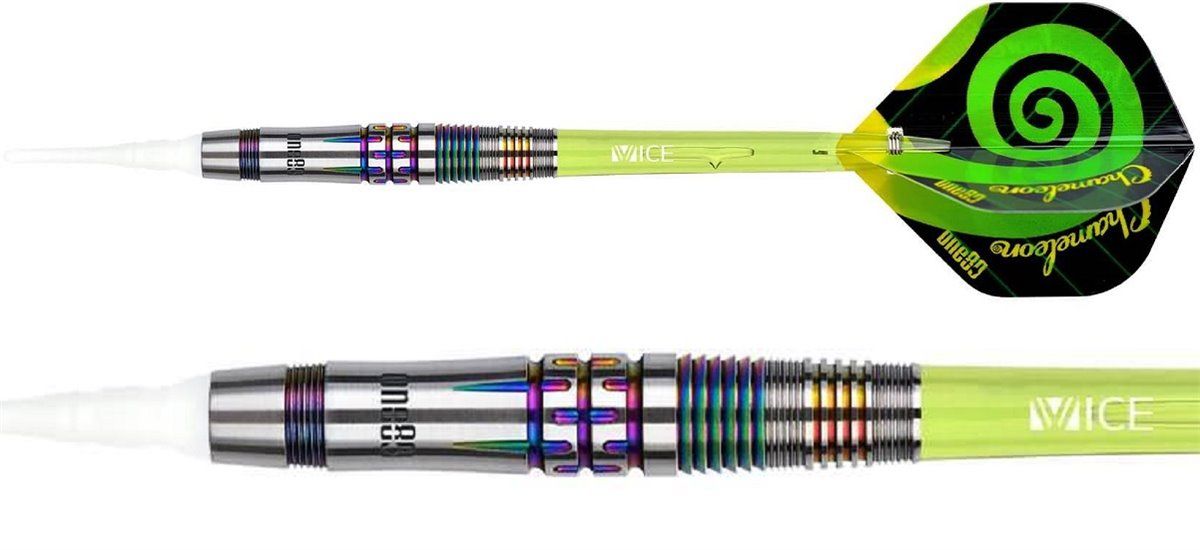One80 Chameleon Aquamarine Soft Darts 18,5 Gramm Softdarts