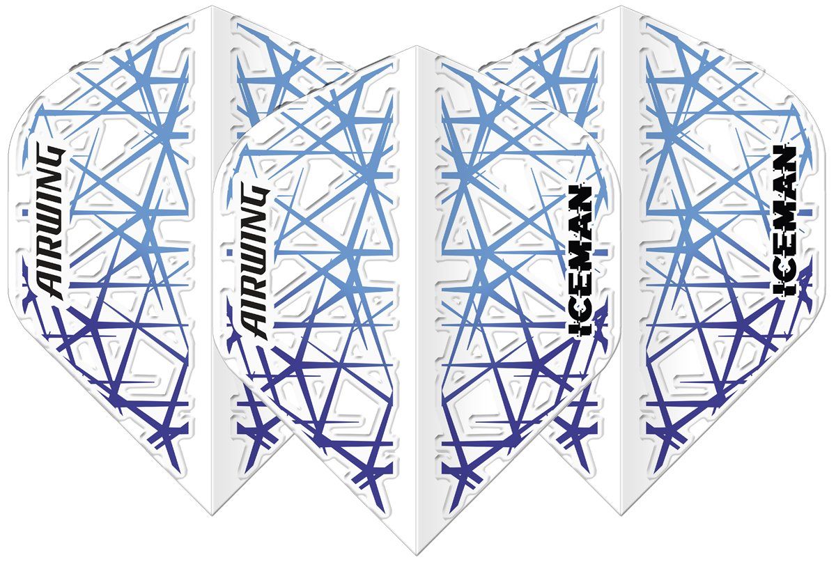 Reddragon Airwing Gerwyn Price Iceman Weiß Dart Flights Standard Flights