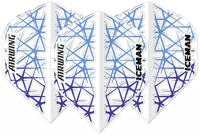 Reddragon Airwing Gerwyn Price Iceman Weiß Dart Flights Standard Flights