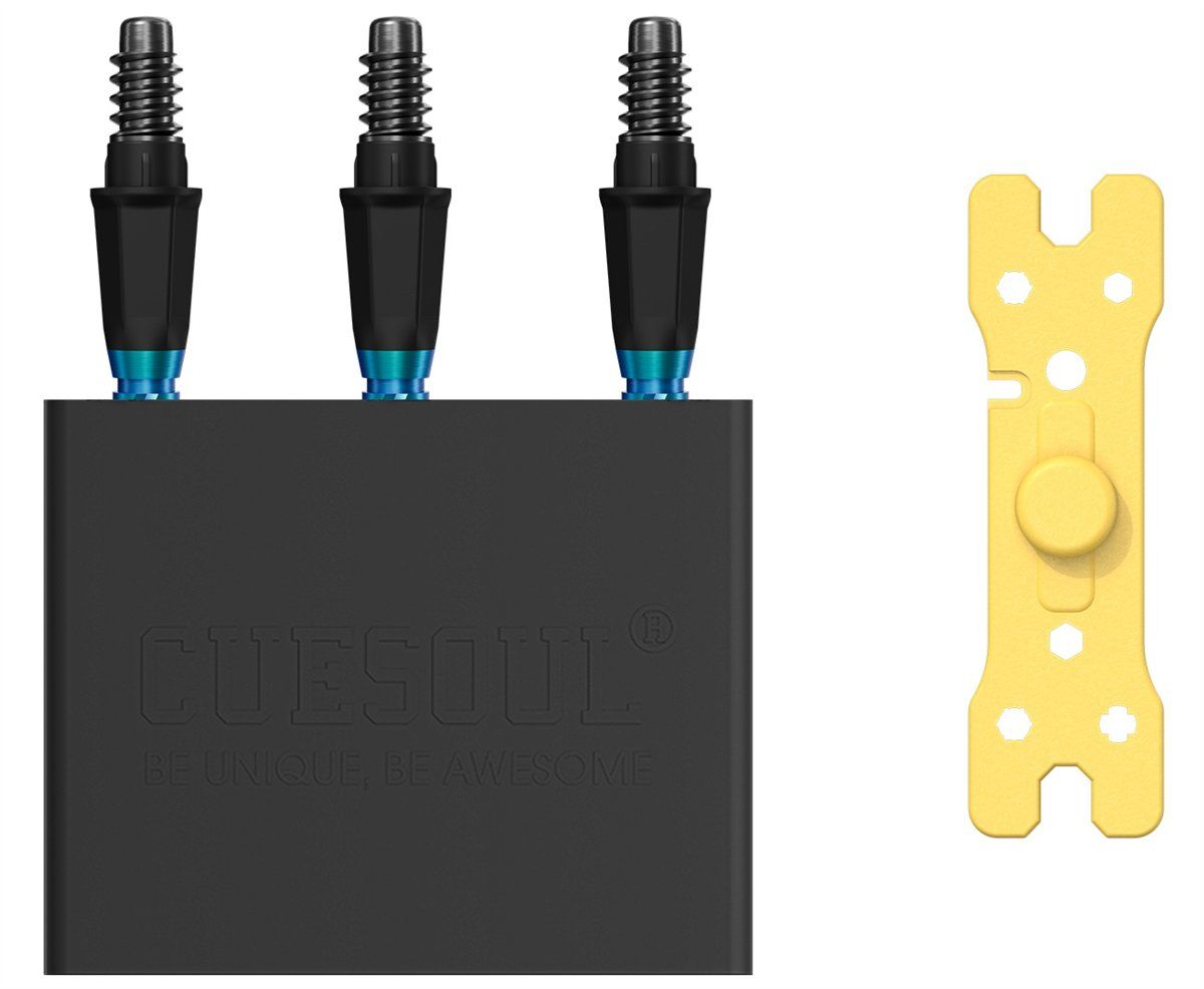 Cuesoul OTO Wechsel Spitzen Conversion Points Slash Cut Rings Multi Color No.5 Schraubspitzen Tips