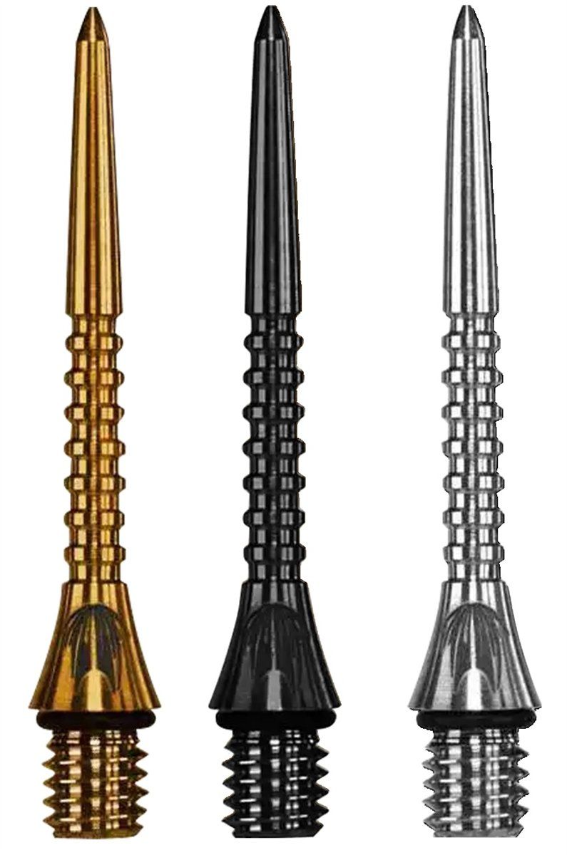 Target Titanium CONVERSION POINTS 26 und 30MM GROOVED Schraubspitzen 2BA Gewinde Schraubspitzen Tips