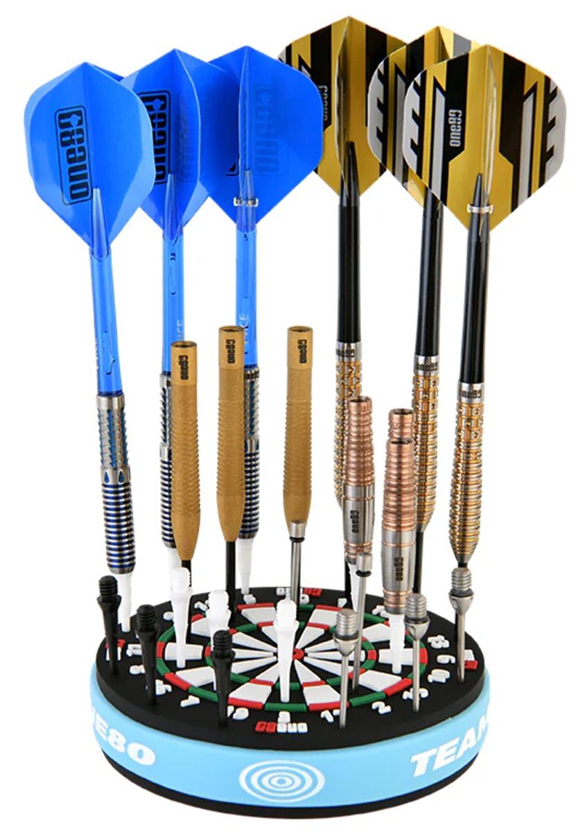 One80 Rubber Dart Stand Dartscheibe Aufbewahrung Aufbewahrung