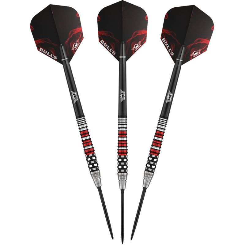 Bull´s Smoke Red Flare CP 90% Steeldarts 19/23/24 Gramm Steeldarts
