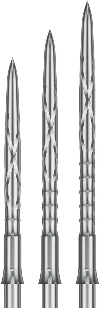 Precise180 EVO Steeldartspitze Silber HAN G2 32/36/40 mm Wechselspitzen