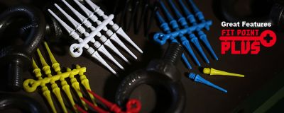CosmoDarts Fit Points Plus 50 Stück 2BA Gewinde Tips Kunststoffspitzen