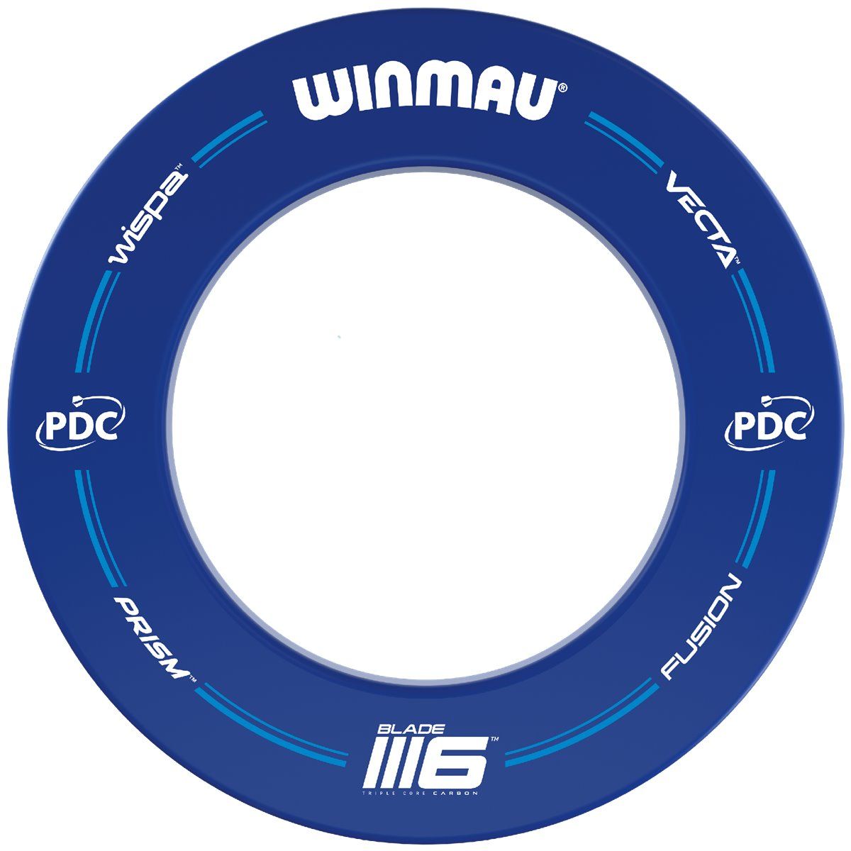 1 tlg. Winmau PDC Dart Catchring Dart Surround Blau Auffangring