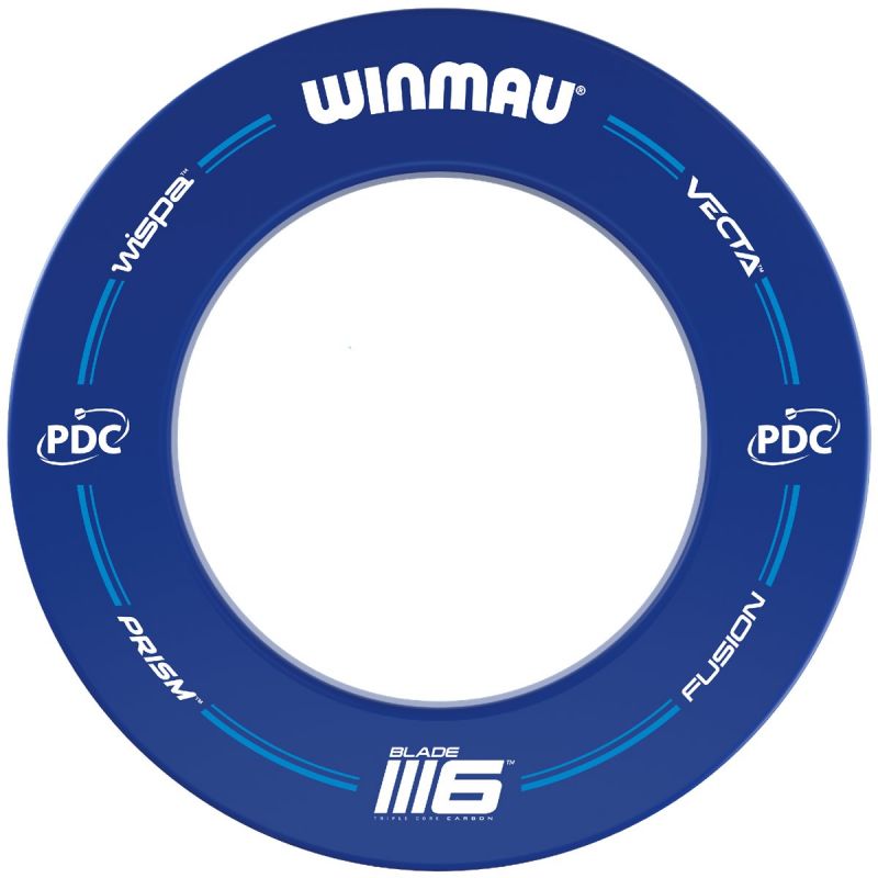 1 tlg. Winmau PDC Dart Catchring Dart Surround Blau Auffangring