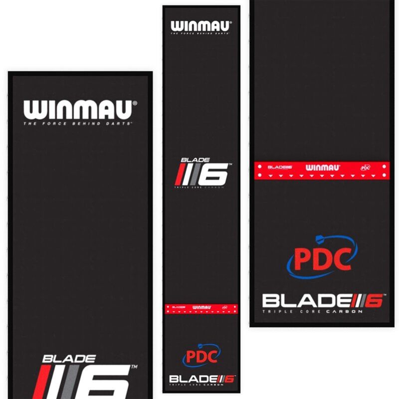 Winmau Dartmatte Pro-Zone Teppich Blade Soft mit Oche Dart Schutzmatte