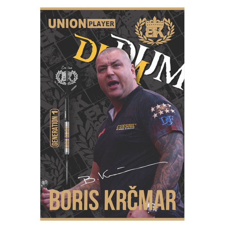 Cuesoul Boris Krcmar G1 95% Softdarts + Conversion Points No.5 15,5/19/21/23 Gramm Softdarts