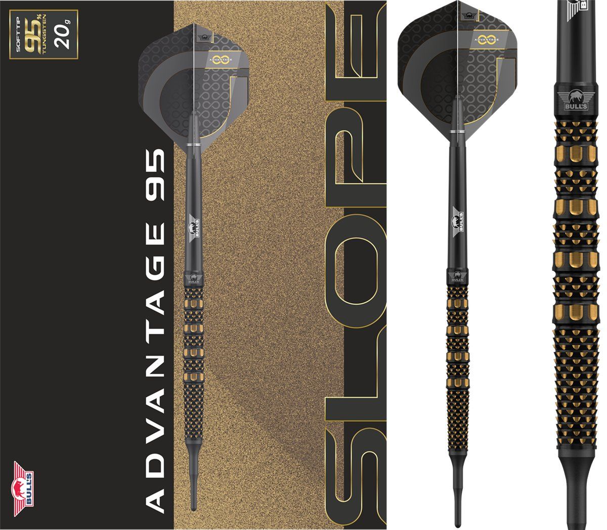 Bull´s Advantage Slope 95% Softdarts 20 Gramm Softdarts