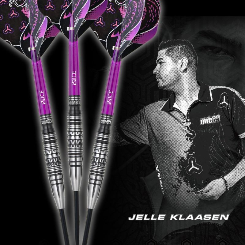 ONE80 Jelle Klaasen V3 90% Steeldarts 23 Gramm Steeldarts