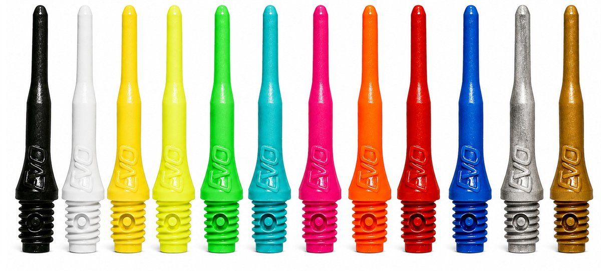 Evolution Softdart Tips 10 oder 500 Stück Soft Dart Spitzen
