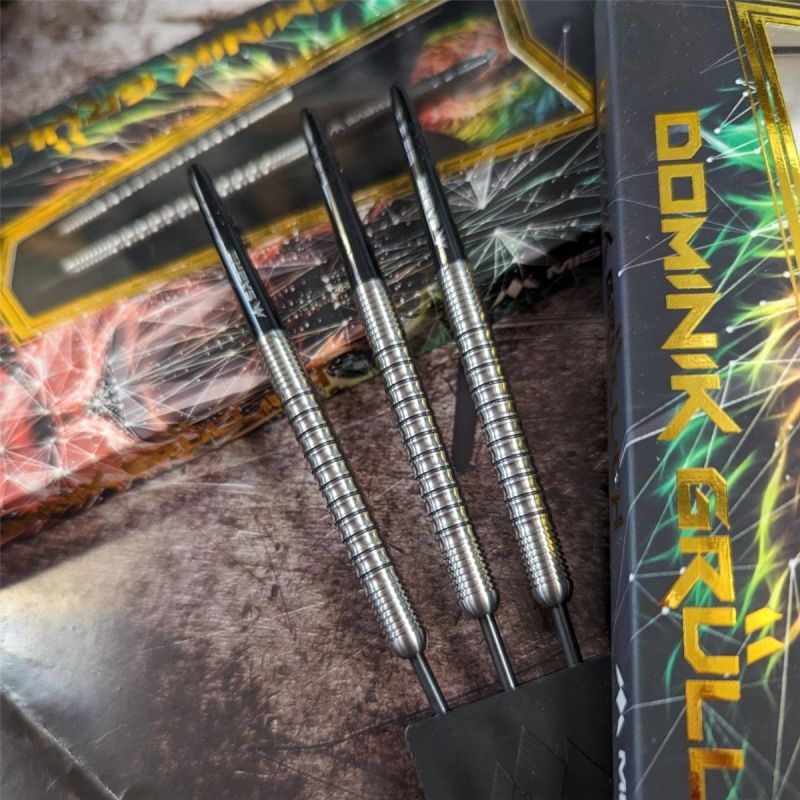 Mission Dominik Grüllich 95% Silver-Black Rings 21,5/23,5/25,5 Gramm Steeldarts