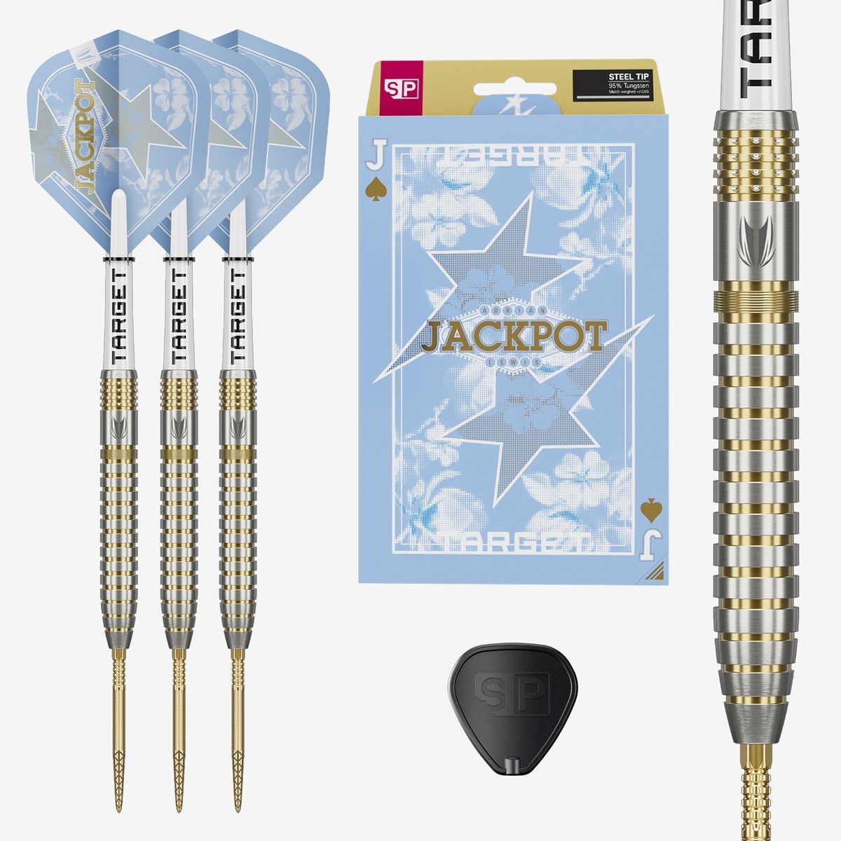 Target Adrian Lewis Showdown SP 95% Steeldarts 23/25 Gramm Steeldarts
