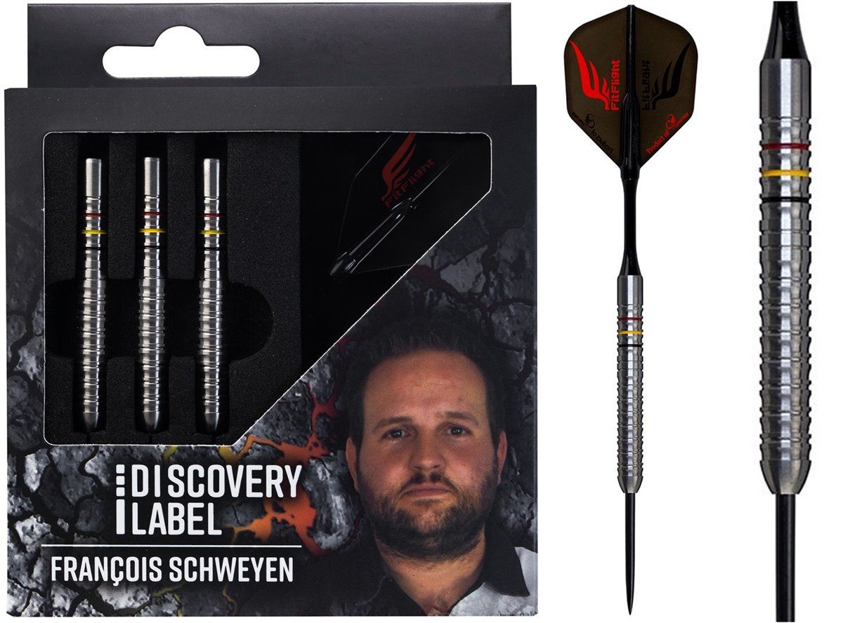 Cosmo Darts Discovery Label Francois Schweyen Steeldarts 22,5 Gramm Steeldarts