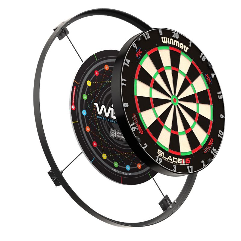 Winmau Wispa Schallschutz für Steeldartboards Steel Dartscheibe Schallschutz