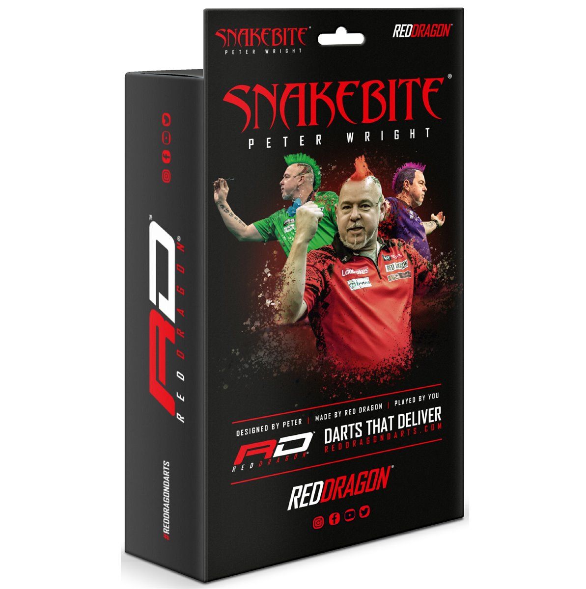 Reddragon Peter Wright Snakebite Super Tour Darts Case Aufbewahrung
