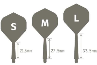 Condor Dart Flights Shafts AXE Devon Petersen I3 Black Standard No2 Flights