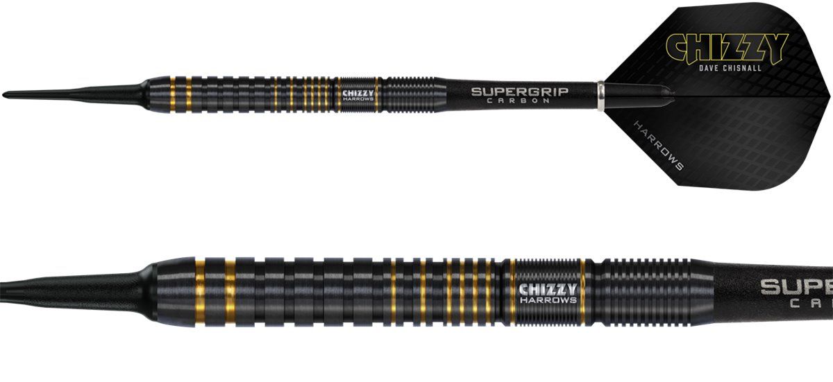 Harrows Dave Chizzy Chisnall G3 90% Softdarts 18/20 Gramm Softdarts