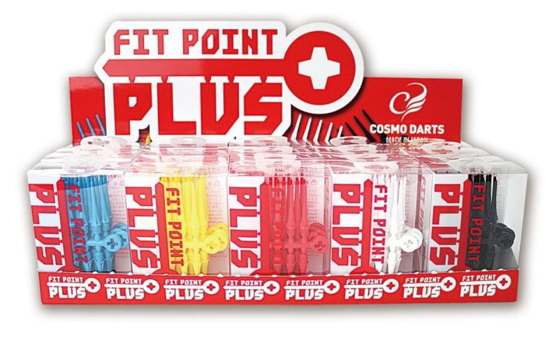 CosmoDarts Fit Points Plus 50 Stück 2BA Gewinde Tips Kunststoffspitzen