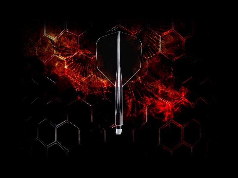 Condor Dart Flights Shafts AXE Revival Weiß Standard No2 Flights