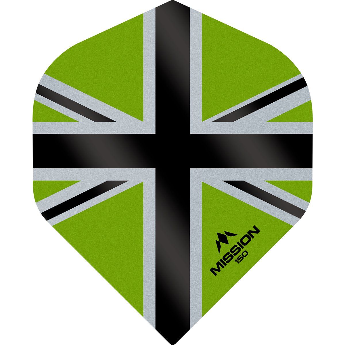 Mission Alliance X Union Jack Dart Flights No2 Standard 150 Micron Flights
