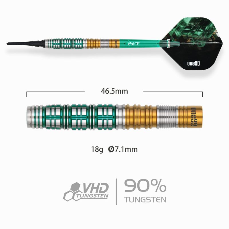 ONE80 René Eidams V4 Softdarts 18 Gramm Softdarts