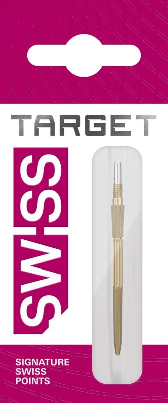 Target Swiss Point Elysian Archetype 43 30/35/42 mm Gold/Schwarz/Silber Wechselspitzen