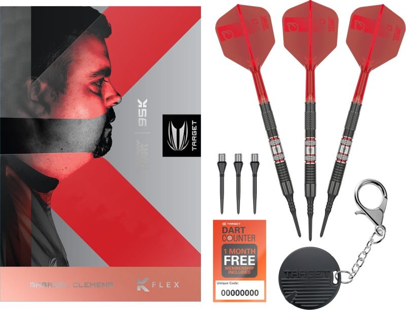 Target Gabriel Clemens 95K 95% Softdarts 19 Gramm Softdarts