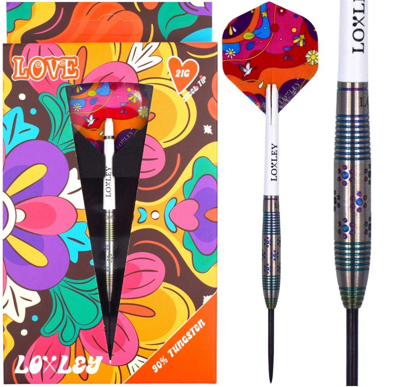 Loxley Woodstock Darts Love Steeldarts 21 Gramm Steeldarts