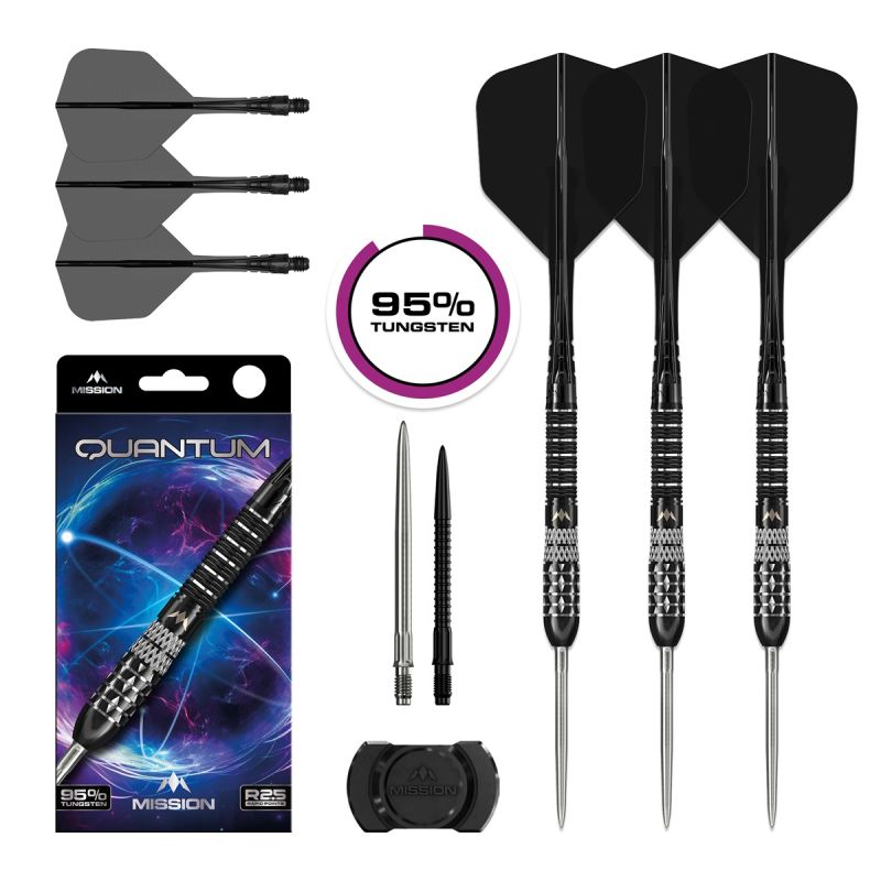 Mission Quantum RP 95% Steeldarts 21/23 Gramm Steeldarts