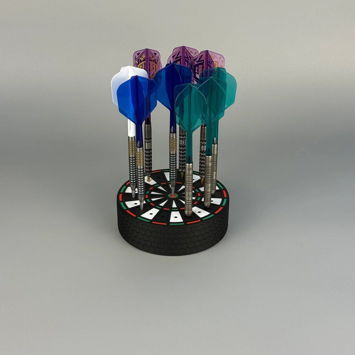 NYT Studio Darthalter Dartdock 21 für bis zu 7 Steeldart Sets Aufbewahrung