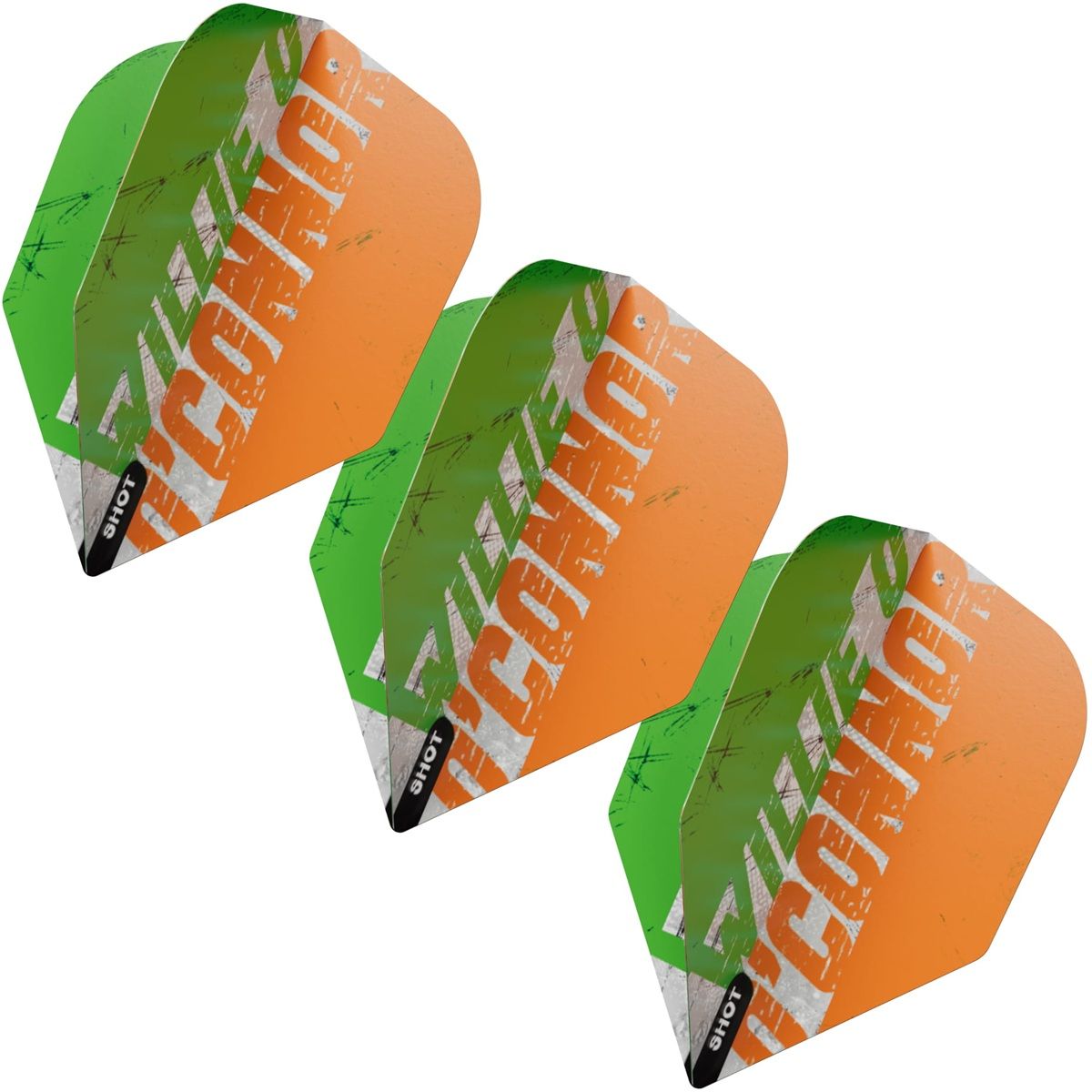 Shot! Players Series Willie O´Connor Flights No.6 Shape Flights