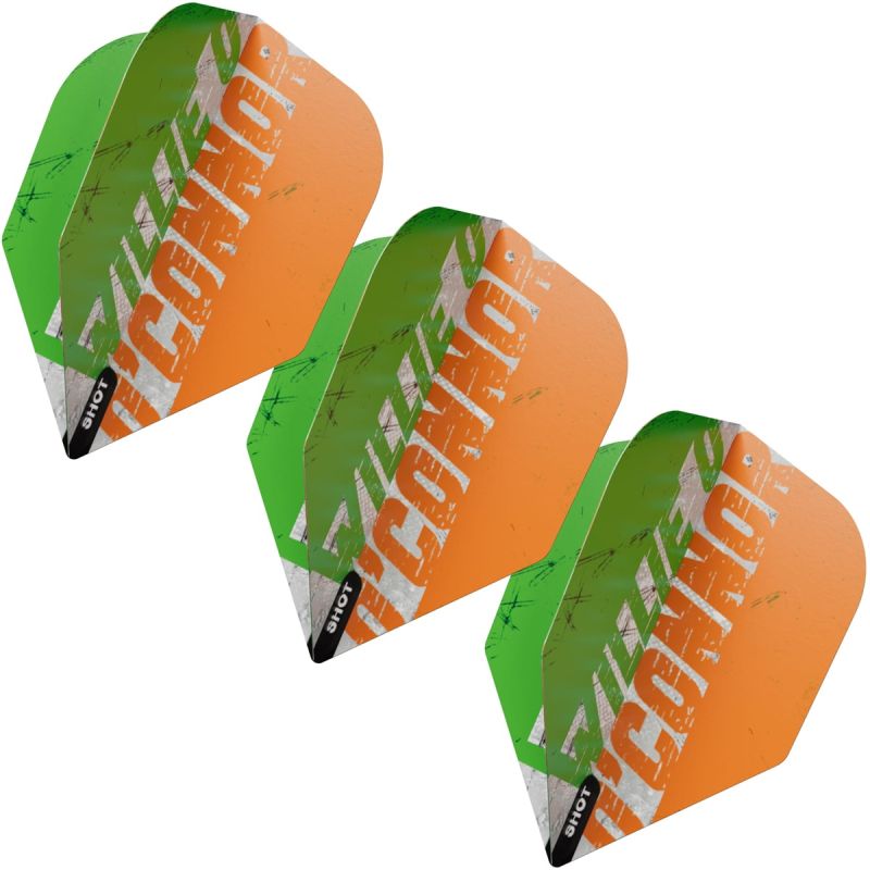 Shot! Players Series Willie O´Connor Flights No.6 Shape Flights