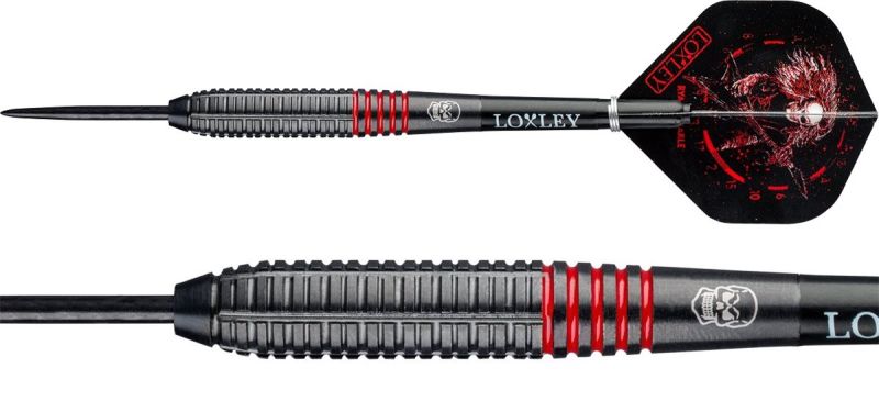 Loxley Ryan Searle Black 90% Steeldarts 22 Gramm Steeldarts